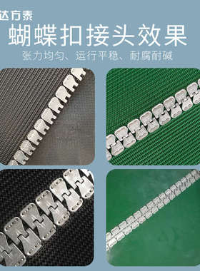 蝴蝶扣工业皮带扣轻型皮带接头扣MRS32MR48MR64不锈钢扣MR1MR2MR3