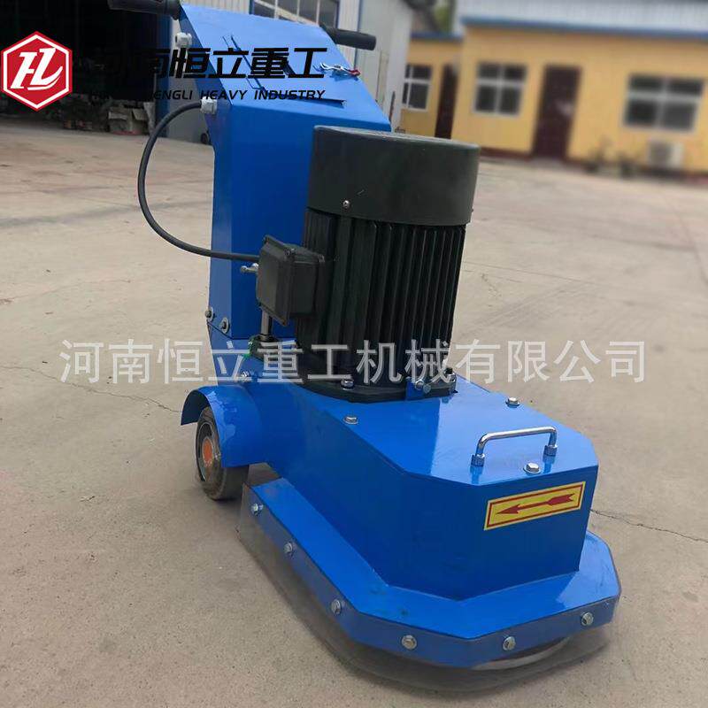 混凝土路面凿毛机电动凿毛铣刨一体小型手推刨地机手推式电动凿