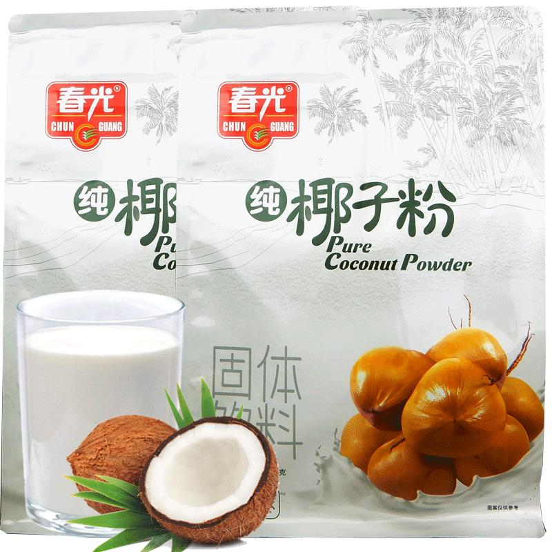 春光纯椰子粉280gx2袋 海南文昌产天然椰奶冲饮粉