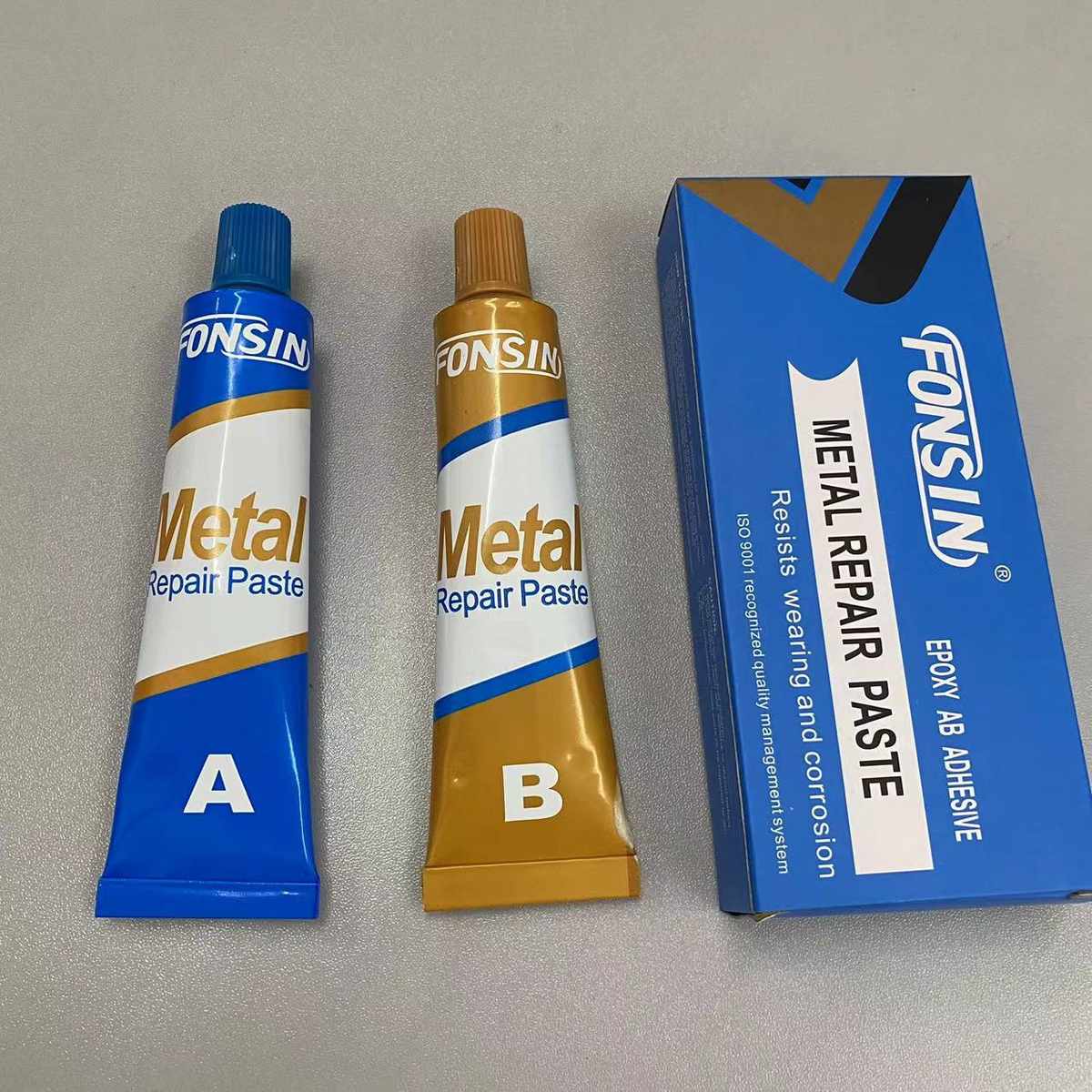 文各类耐高温焊接ab胶防水铸工机械加工修克胶胶补剂金属100全英