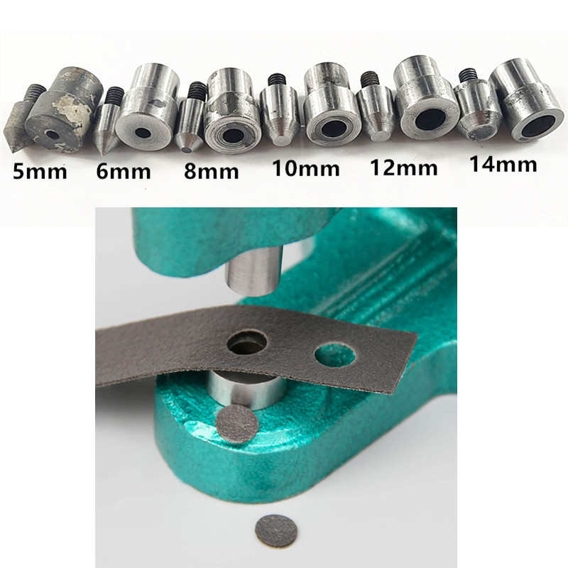 厂家直销DIY手压打孔模具冲孔工具手工冲皮带冲手动脚踩打洞工具