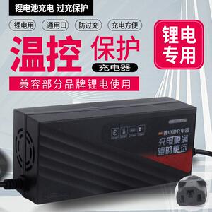星龙明充电器锂电池充电器电池快速充电充电器48V2A60V36V72V3A