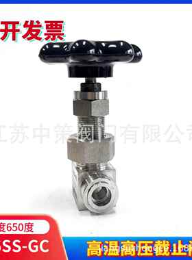 SS-NH-THC12MM 焊接式高压截止阀316NB-320DN6 针型阀316SS-GN