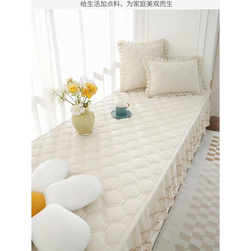 现代简约垫新款卧室坐榻榻米阳台飘四季窗窗台垫子垫通用2023防滑