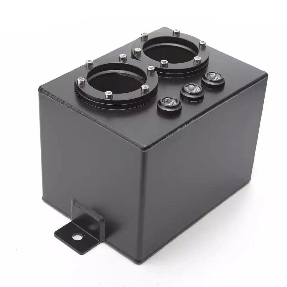 汽车改装油箱 4L3L双孔燃料缓冲箱/不带燃油泵副油箱货车柴油油箱