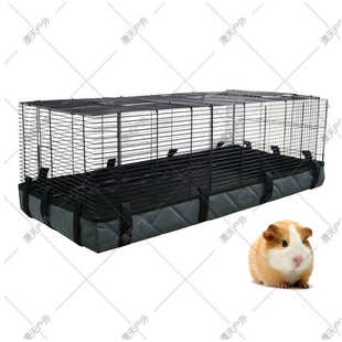 兔子笼底盘罩仓鼠荷兰猪宠物笼底盘罩防水防脏垫 漫天绗棉秋冬款