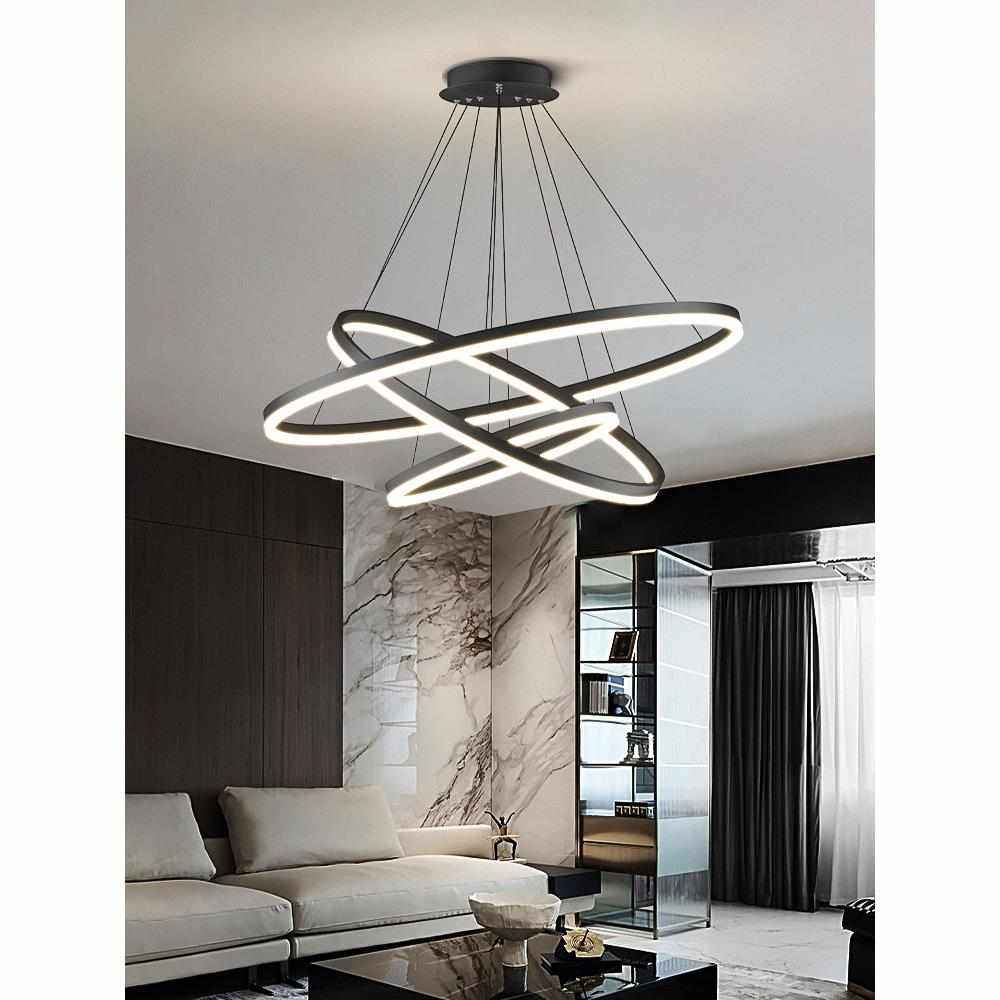 广东中山大气主灯圆环形极简客厅吊灯现代简约2025年新款灯具大全,家装灯饰光源,客厅吊灯,淘宝优惠券,粉丝福利购,淘宝优惠卷