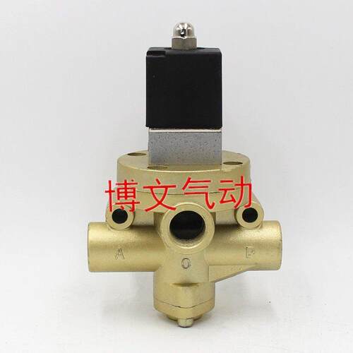 砖机气动电磁阀K23JD-20W 10W二位三通换向阀K23JD-15W/8W/25W