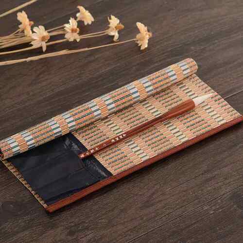 新款蜀乐文房欧楷专用毛笔兼毫毛笔中楷大楷行书学者精品初狼羊兼