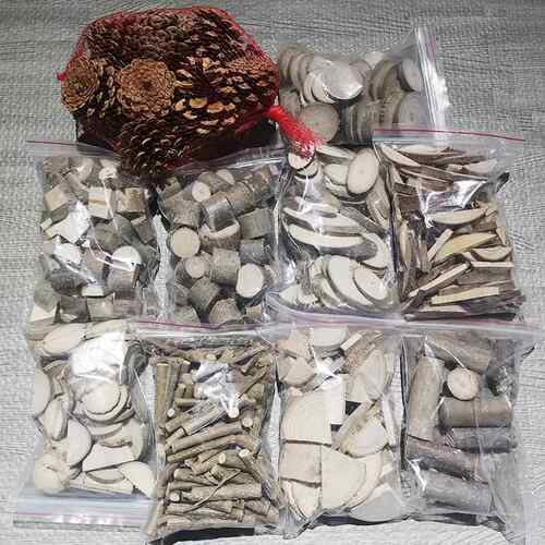 干树枝 细小木棒细树枝杂货 DIY材料小木棍 小树枝干花材料包