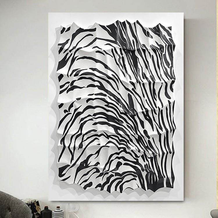 现代简约玄关装饰画过道餐厅楼梯样板间售楼部立体画手绘油画挂画