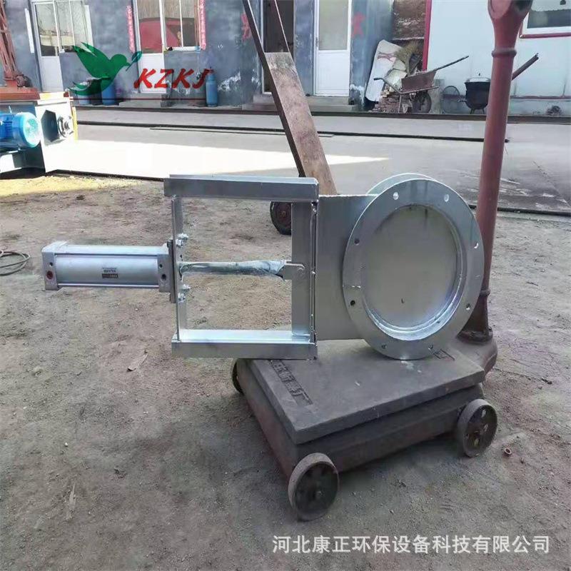 400方形圆形污水插板阀除尘电液动闸板阀水渠过水气动截止闸板阀