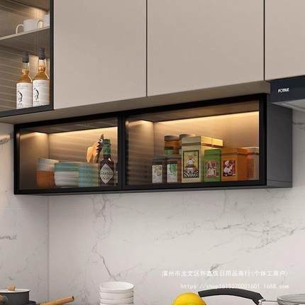 咨询客服厨悬挂式橱柜壁柜柜物房收纳储柜防潮墙壁柜吊调料柜免打