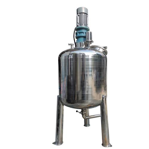 500L电加热搅拌罐化工清洁剂调配罐热熔胶调配罐洗衣液均质乳化罐