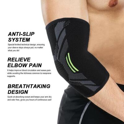1 PCS Elbow Brace Compression Support Elbow Sleeve Pad for