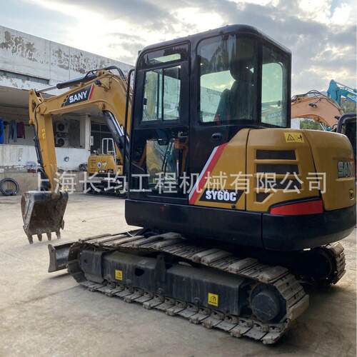 三一科技挖掘机 三一挖机SY60C挖土机 小型挖掘机配件出口