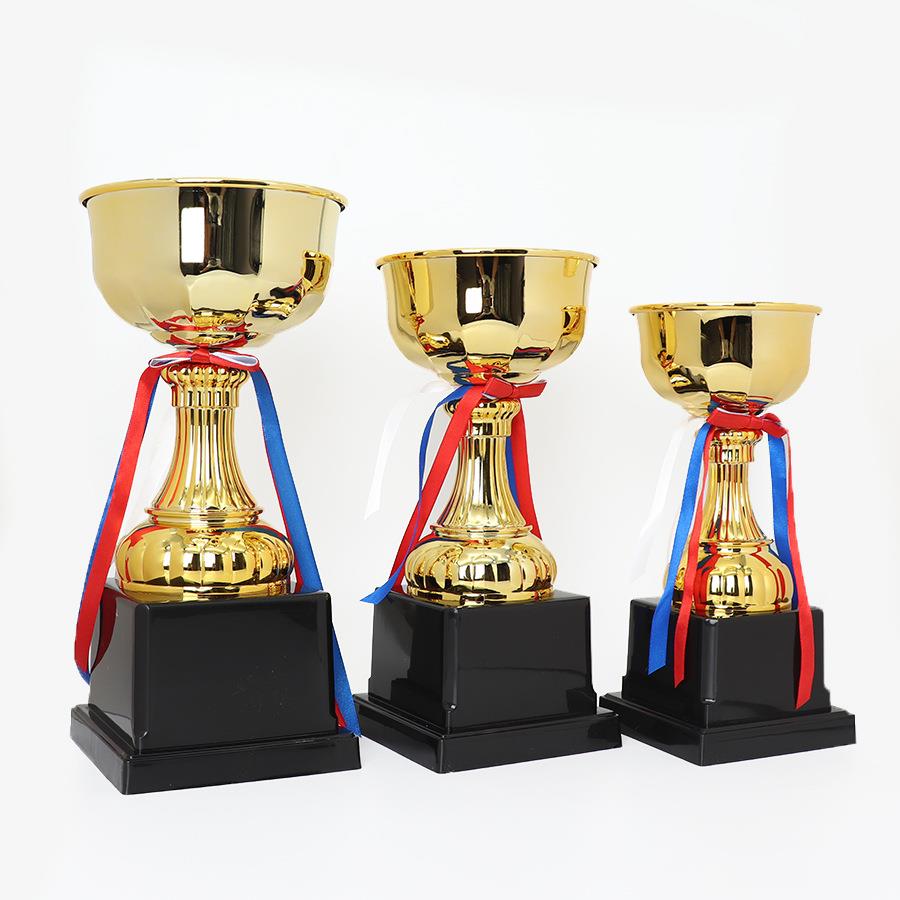 2025新款小号金属奖杯 小学生英语演讲比赛获奖奖杯 一二三名奖杯