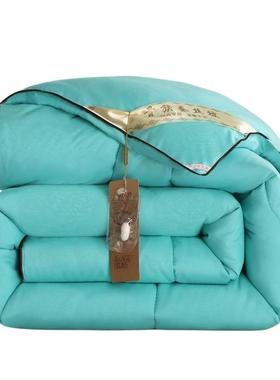 桐乡丝纯手工蚕被新婚结FS757328嫁婚被子喜被陪被冬天女方红色冬