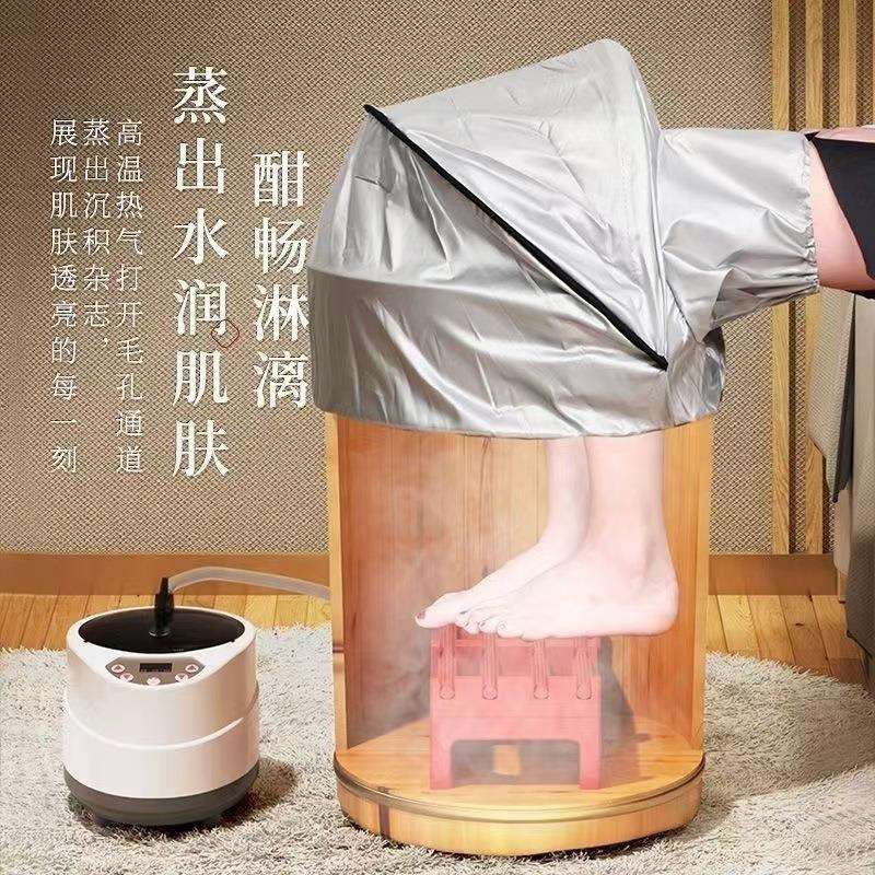 香柏木熏蒸泡脚桶木桶洗脚盆高深蒸脚桶蒸汽足浴盆过膝盖
