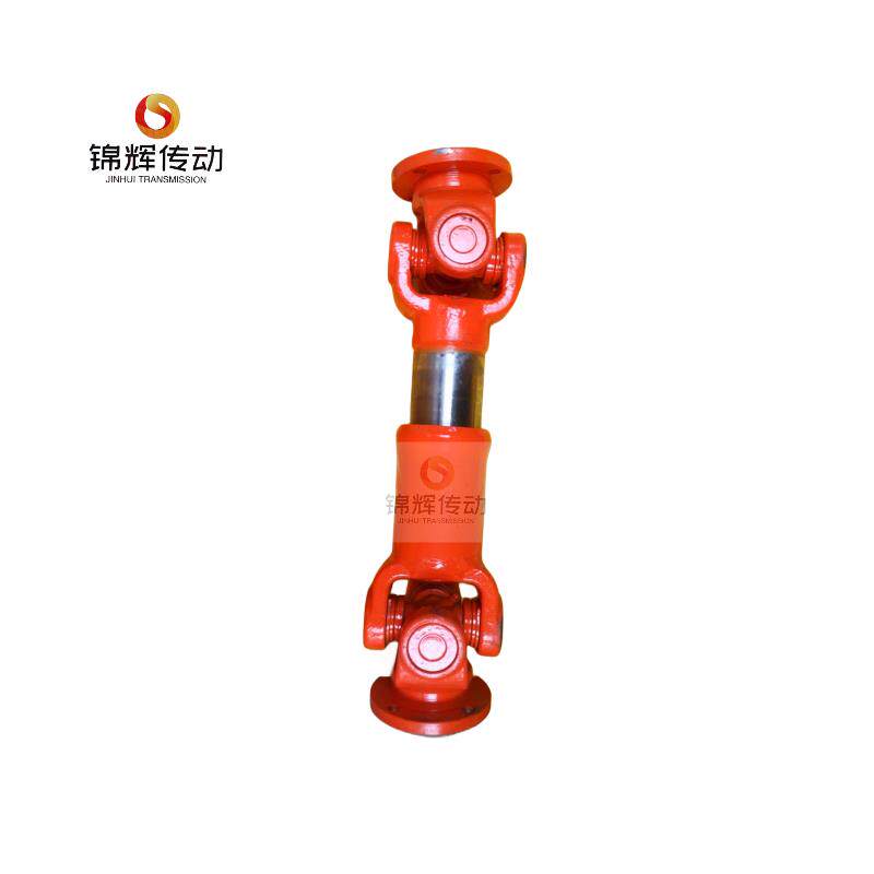 WSF伸缩法兰式联轴器SWC型十字轴式万向节法兰万向传动轴包邮