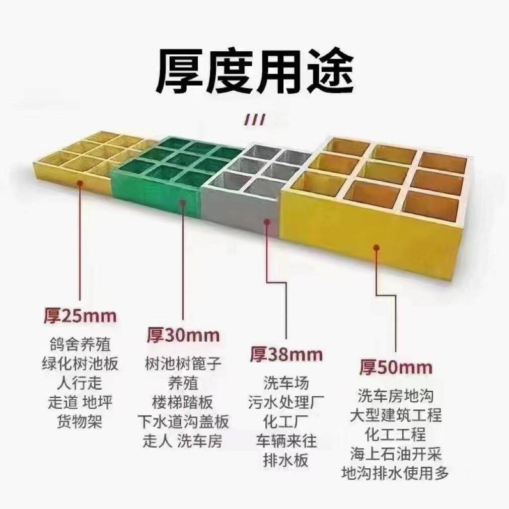 树池篦子养殖场漏粪格栅光伏检修通道污水排水沟网格板玻璃钢格栅,基础建材,排水沟槽/盖板,淘宝优惠券,粉丝福利购,淘宝优惠卷