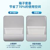 QJA塑料盆周长方形转箱新料塑胶盆货子全加厚拣收纳胶框厂家直销