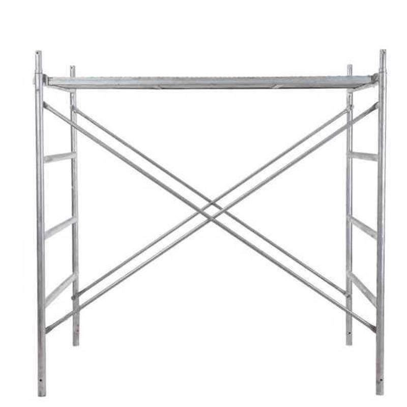 型脚手架杠脚手架架建筑装修架门式移动加固脚手架镀锌梯重型四