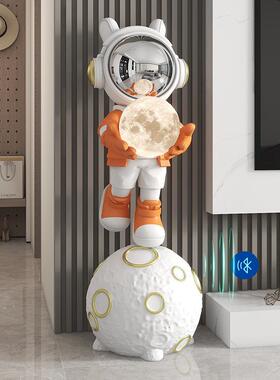 新太空人宇航员落件地大号摆客厅电视柜酒新店QJ2548房乔迁居搬家