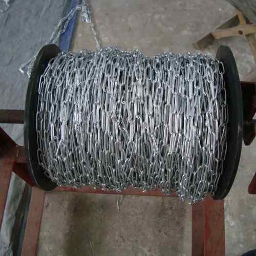 链条 自产自销优质镀锌链条德标DIN5685a/c 塑钢链 护栏链条