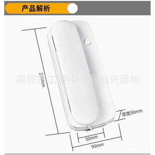 有电非可视对讲叫门铃话线室内呼器电梯109AC/DC双向电话机109