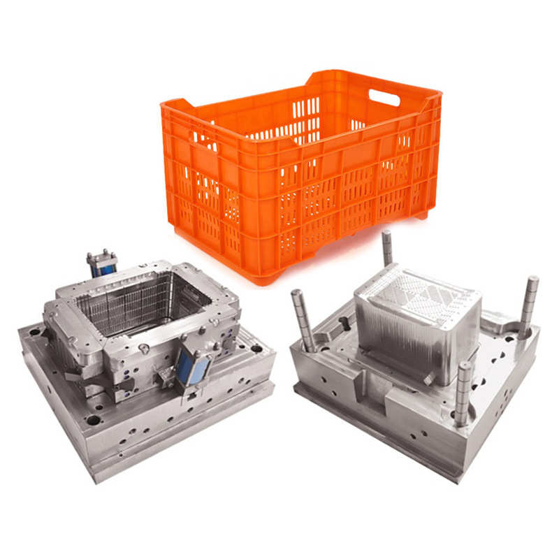 定做塑料模具注塑磨具厂开模定制PE塑胶水果筐周转箱模具加工制造