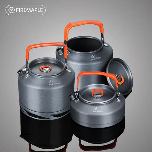 火枫户外烧水壶泡茶专用集热可携式炉具套装野营露营水壶烧水煮茶