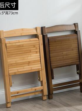 实木折叠LQL椅子餐桌靠背椅餐厅椅实木子餐饭店椅椅子凳子靠背家