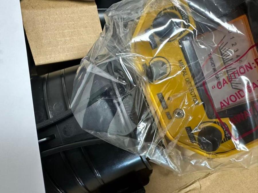 11月17日无锡【F943】单位库存清理处置已拆封高精度金属探测仪设备一台（外贸版，正常使用）网络拍卖公告