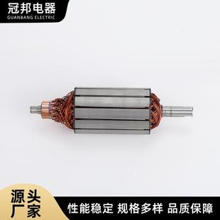 厂家电机转子配件12V24V气泵齿轮低速马达全铜微型直流定子配件