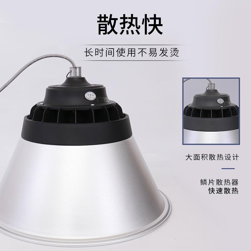 铸矿铝led工高灯鳞片散热E耐高温LZBQD照明工厂灯大功率透天棚灯