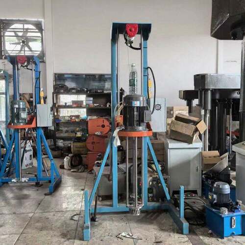 现货2.2KW频调速化变分散搅机油漆油墨高速工搅拌机 固MWH液拌混