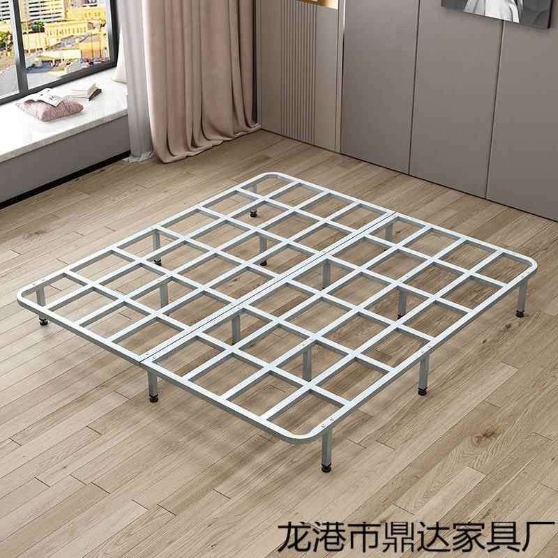 x镀锌管D全钢847骨管排骨架床架1折叠双人床架.8米榻榻米龙架