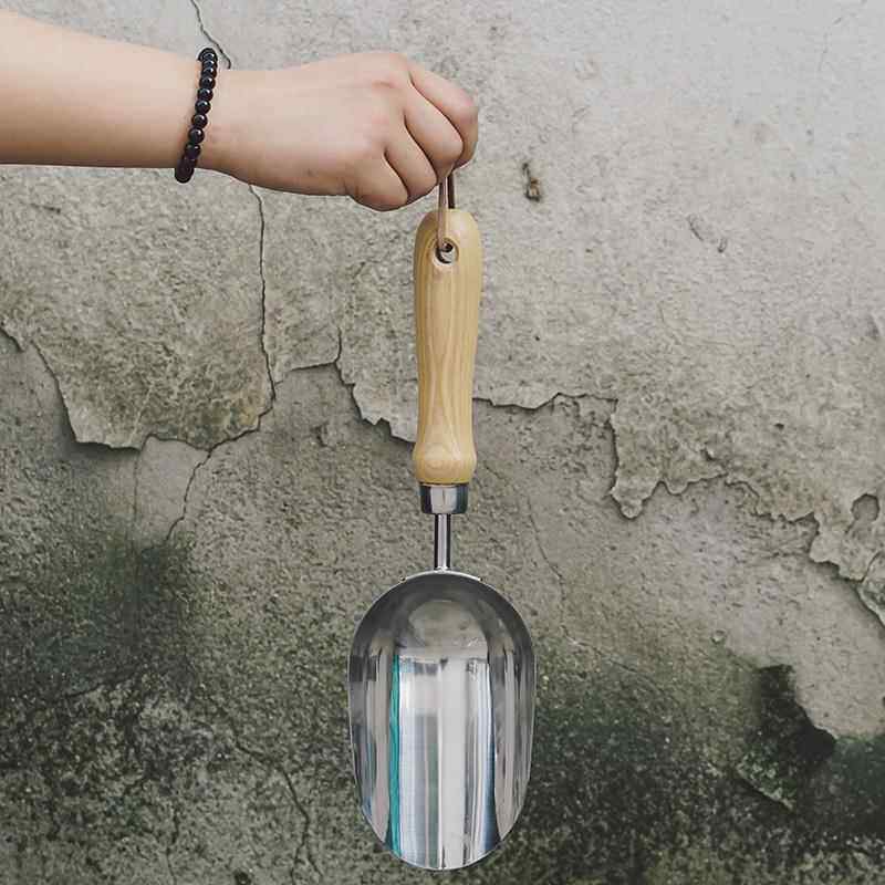 正品种花养工具家用不锈钢挖产土铲子花套装外除草花铲户园艺小铲