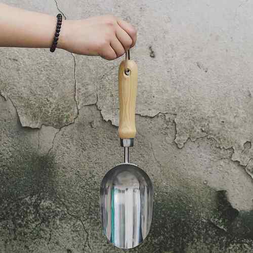 高档种花工具家用不除锈钢土铲养子花套装草产挖花铲户外园艺小铲