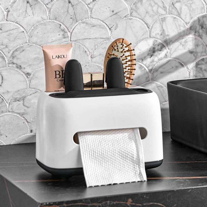 创意纸巾盒客厅轻奢家用餐厅纸盒遥控器茶几收纳盒可爱少女抽唐延