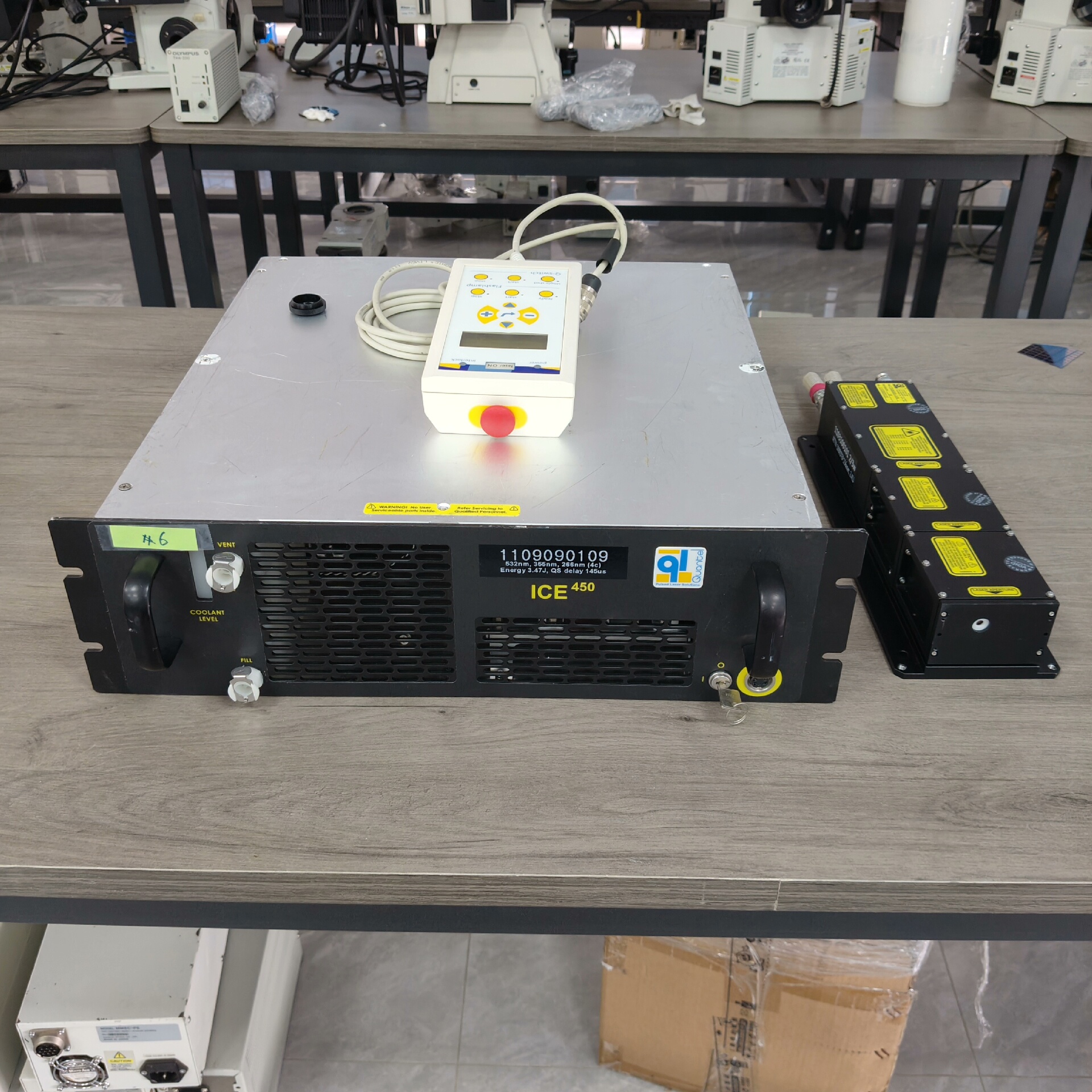 美国进口激光器QUANTEL USA BOX 8100三波段