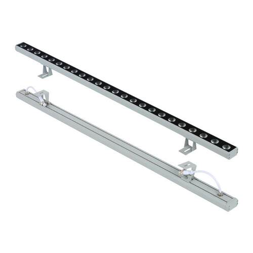 源头厂家市政亮化工程带挡光板DMX512led洗墙灯 大功率RGBW外墙灯