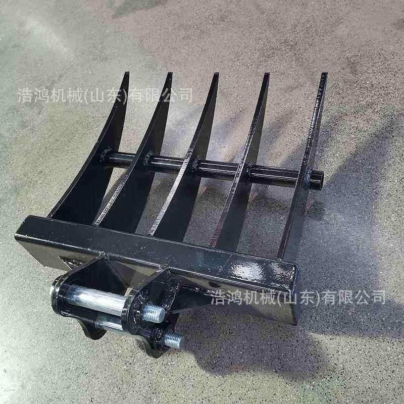 挖机属具快速连接器液压破碎锤挖斗配件抓木器耙子挖掘机属具