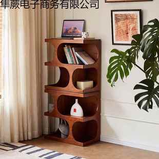 中古风全实木柜多功能组870柜合书柜柜电视茶水床头柜展示柜边几