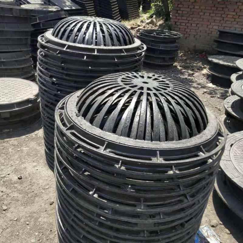 球墨铸铁溢流井盖海绵城市雨水收集溢流口方形溢流井井盖