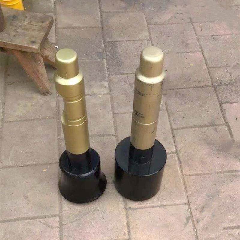 挖机低噪音震动打夯器粉碎锤头配件75旋转打木桩夯头