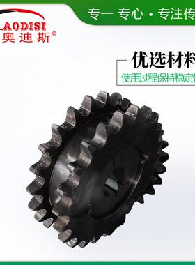 源头厂 家ADSI双排锥I套链轮O非标定制机械传动件定制加工链轮