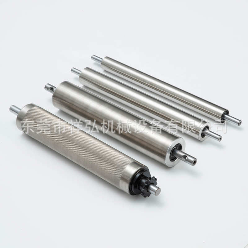 输送机传动滚轴流水线主动轴被动力滚筒皮带机头机尾传送带托辊筒