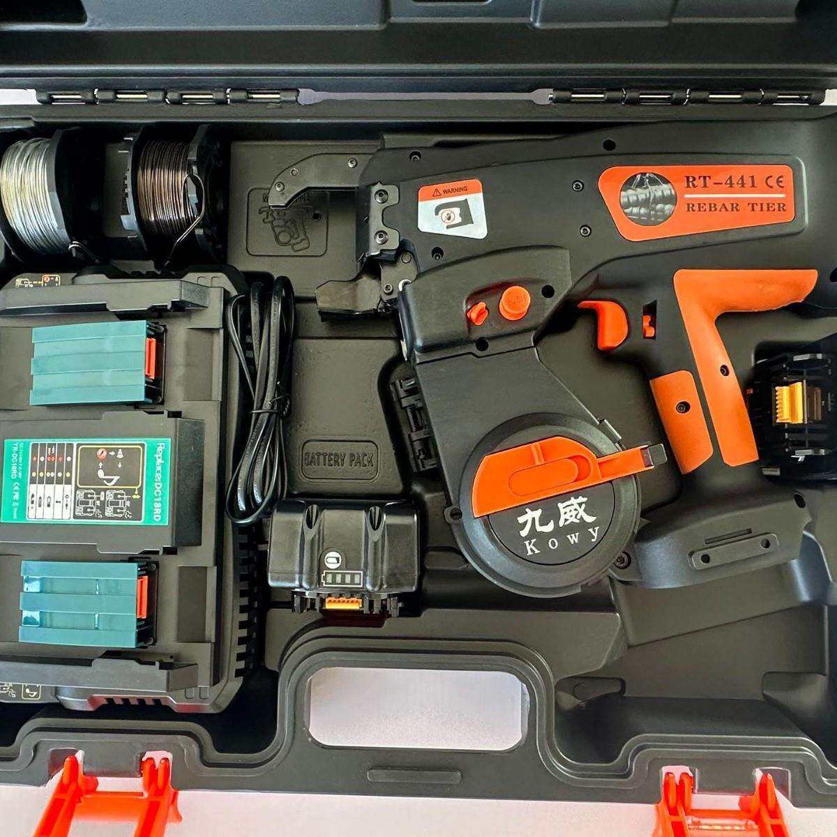 2024建筑用RT-650 新款双丝钢筋捆扎机 0.6秒打一个结